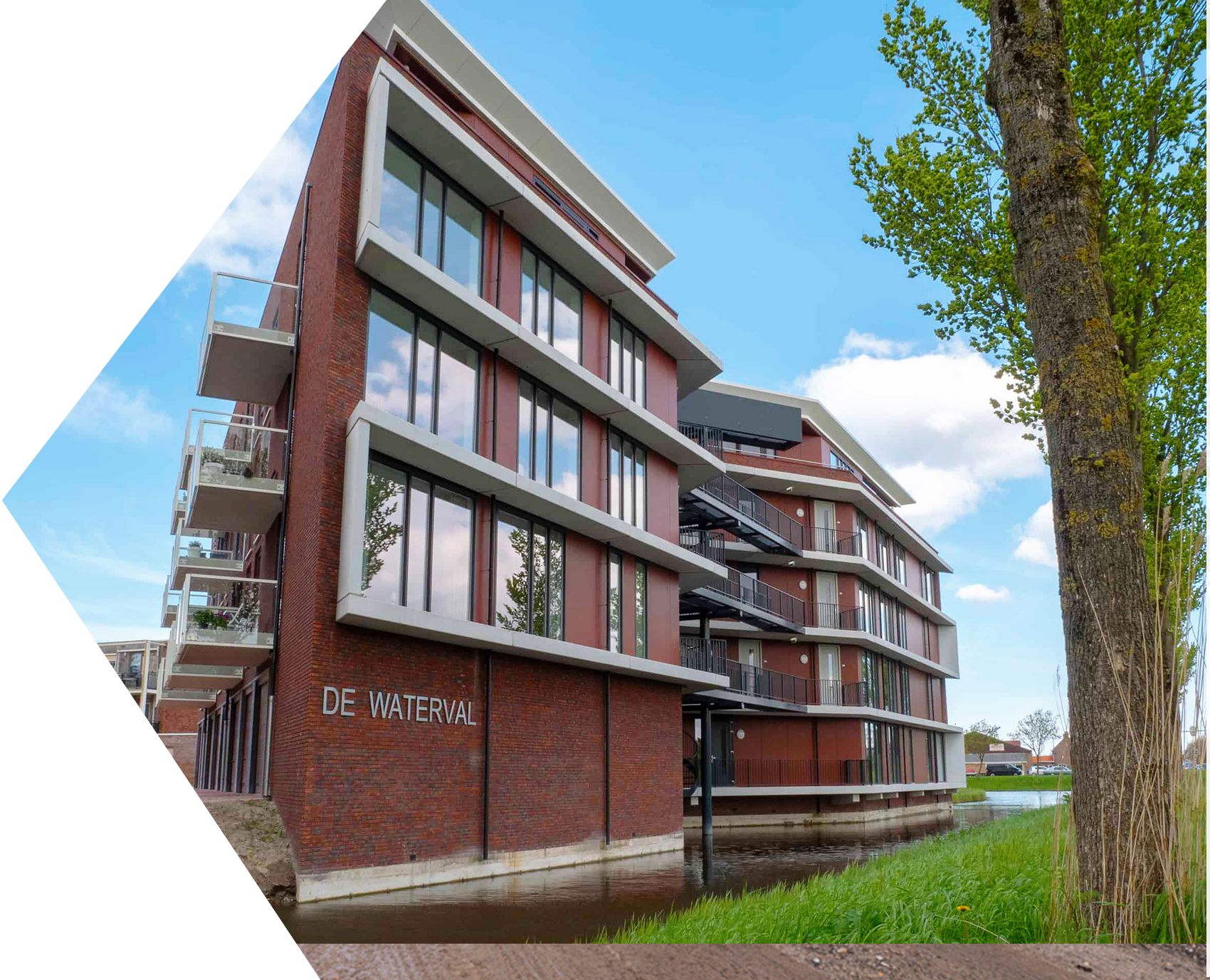 Appartementencomplex de Waterval te Schagen